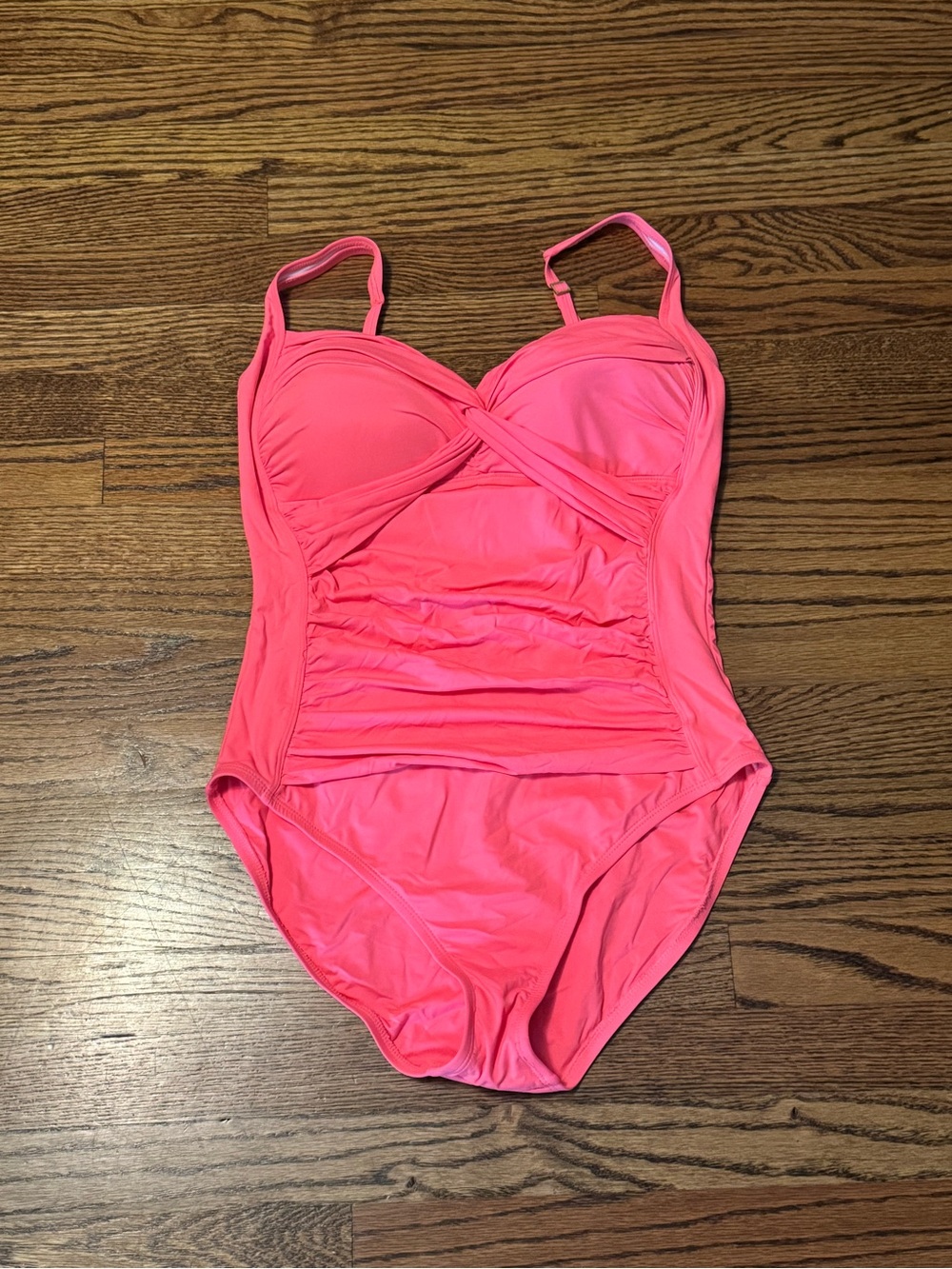 La Blanca Coral Pink One-Piece Swimsuit